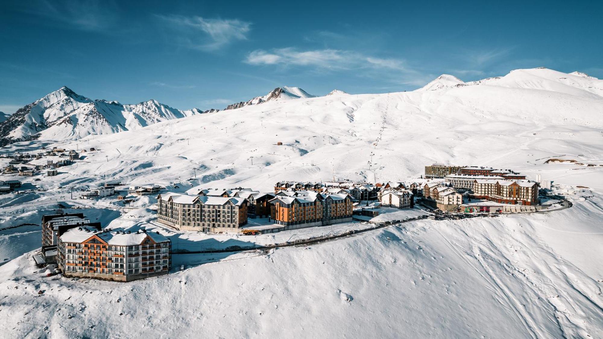 Touch The Mountains, Twins Hotel, New Gudauri Exterior foto